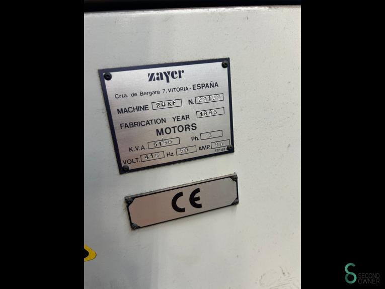 Zayer 20 KF 2500 MET9.623 71 16988